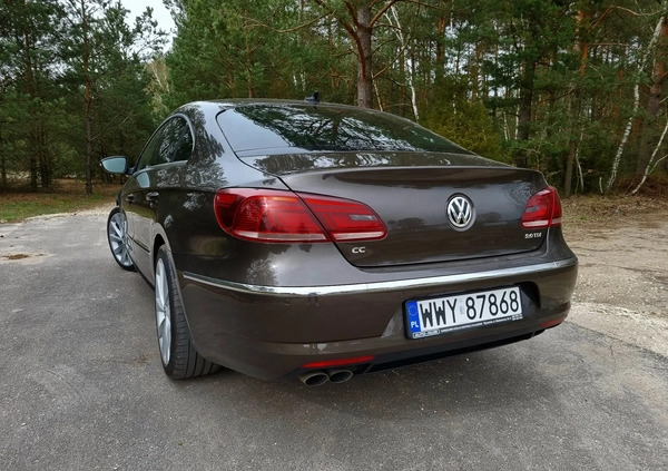 Volkswagen CC cena 52900 przebieg: 320000, rok produkcji 2015 z Wyszków małe 172